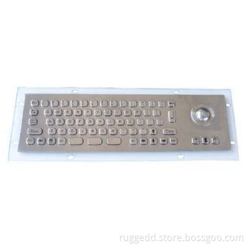 Water resistant PS2 , USB Industrial Keyboard With Trackba